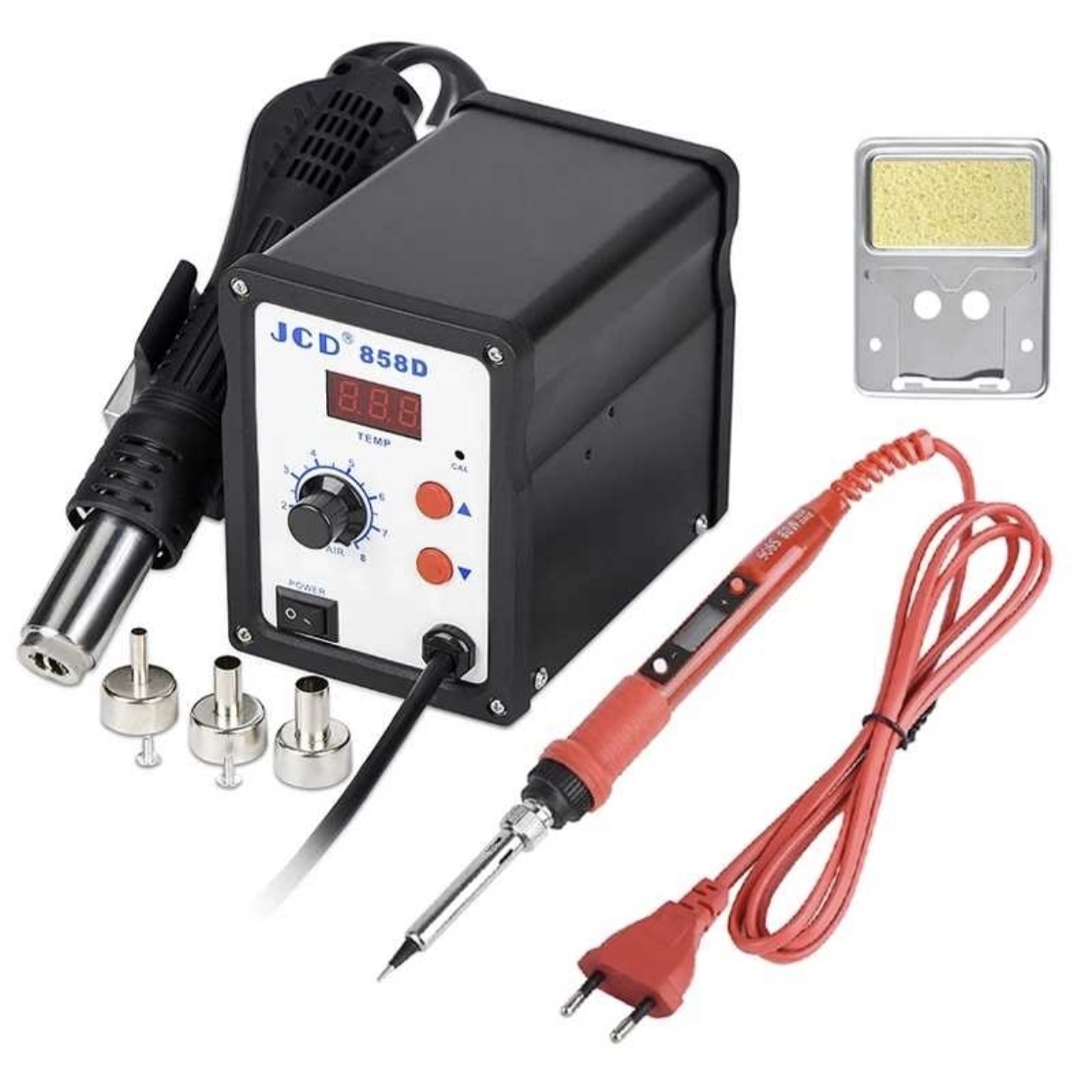 JCD 858D Hot Air Gun 750W BGA  - Heat Gun Small review and price