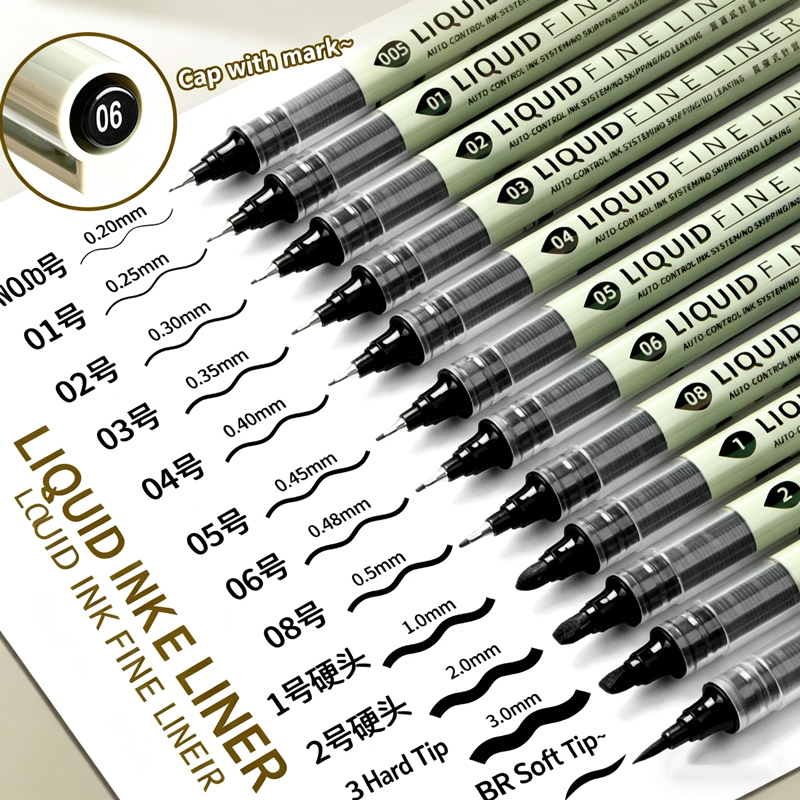 5/8/12 Tibs Black Pen Fine Lin - Copic Marker Sketch review and price