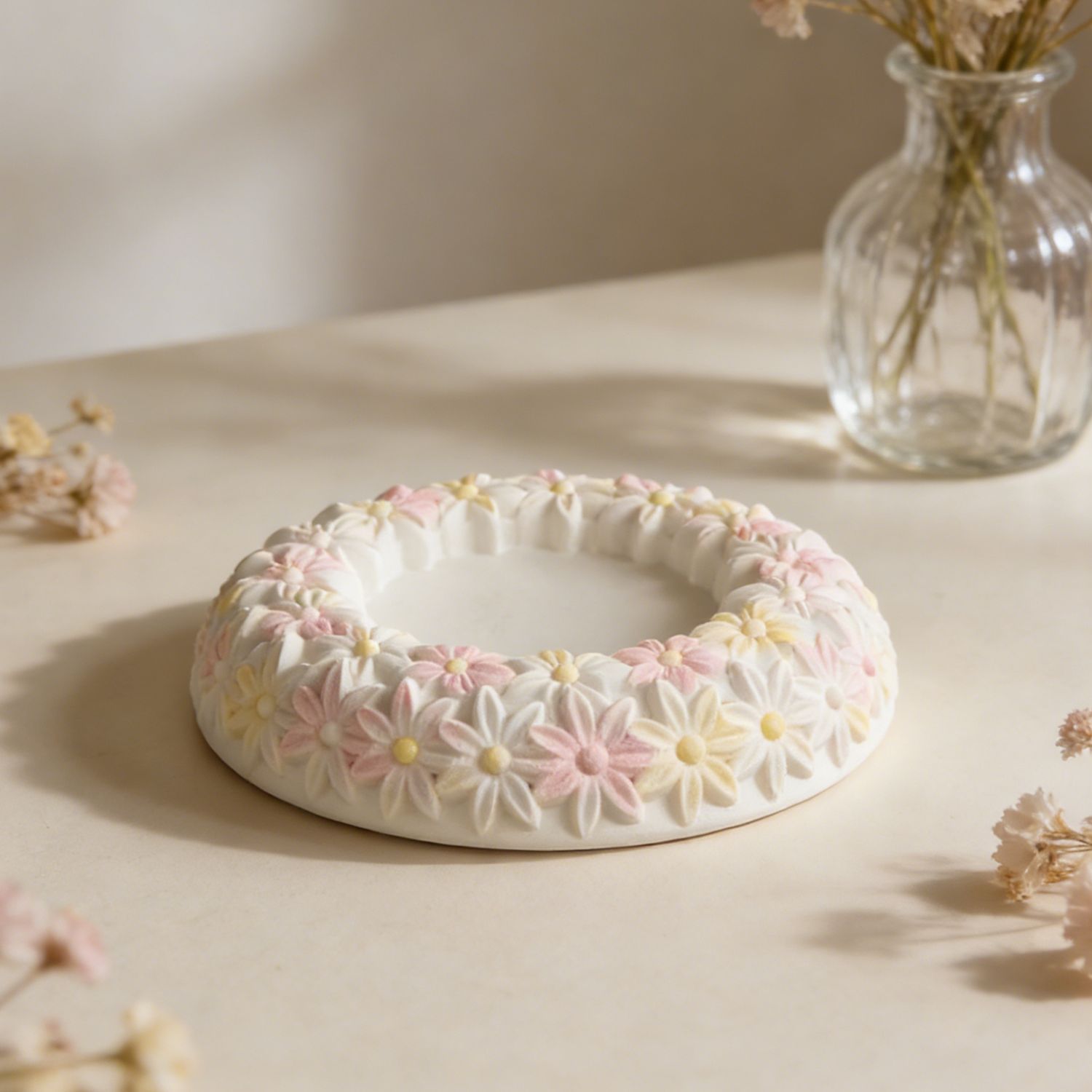 Round Ashtray Mold Round Flora - Resin Craft Workshop review and price