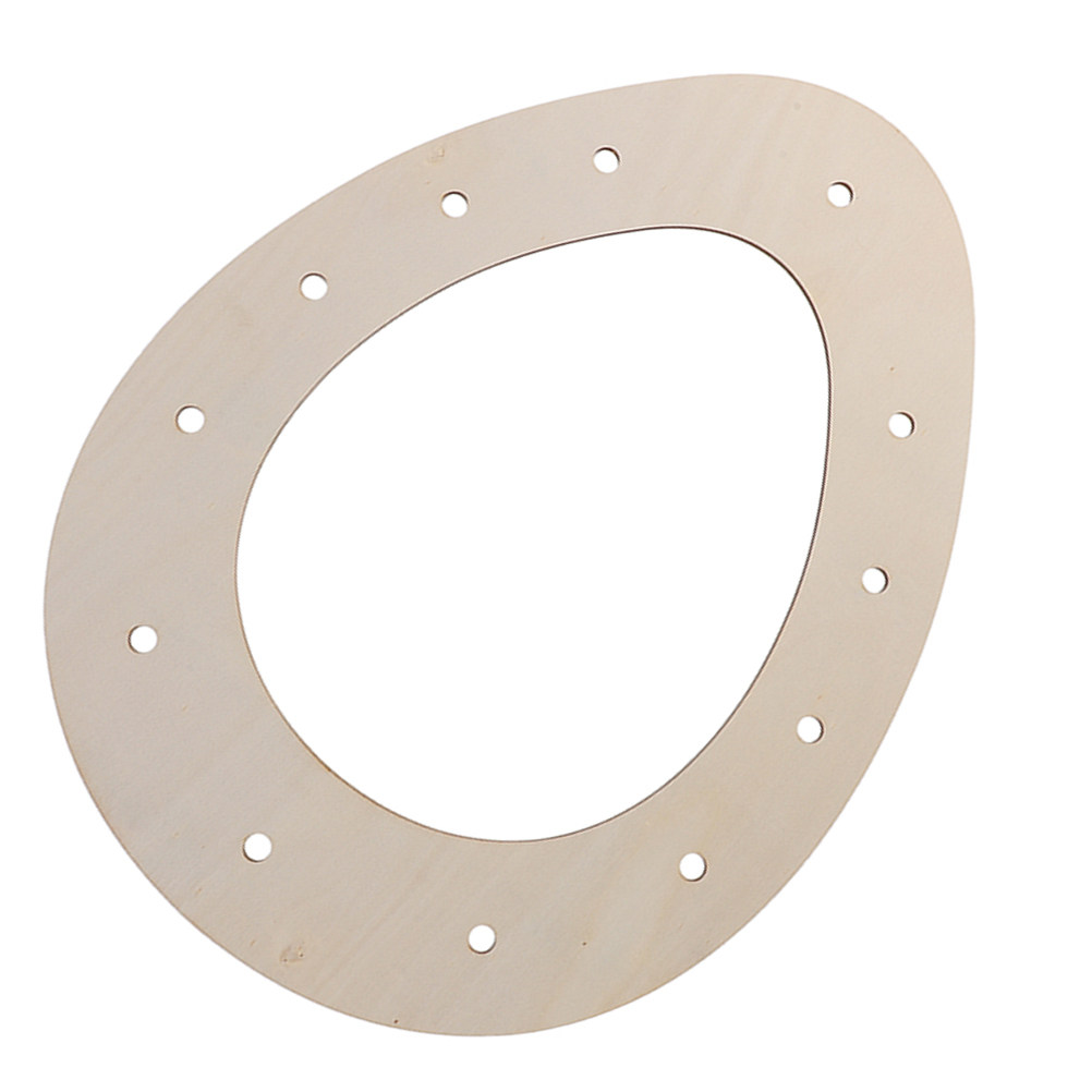 DIY Easter Wreath Frame Egg Sh - Wood Ring Blank review and price