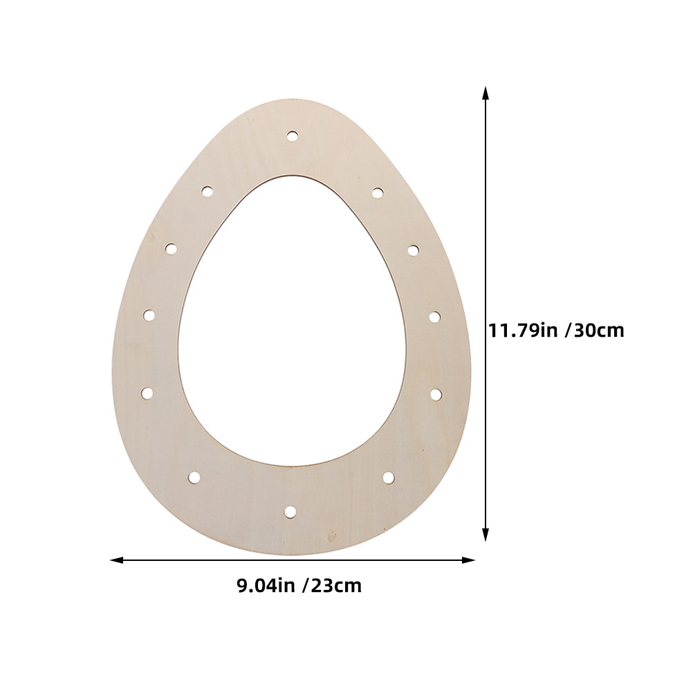 DIY Easter Wreath Frame Egg Sh - Wood Ring Blank review and price