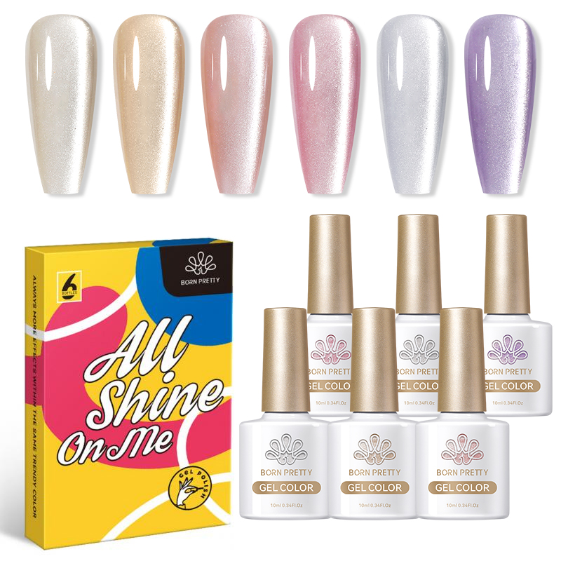 BORN PRETTY 6PCS Moonlight Cat - Resin Glitter Pack review and price