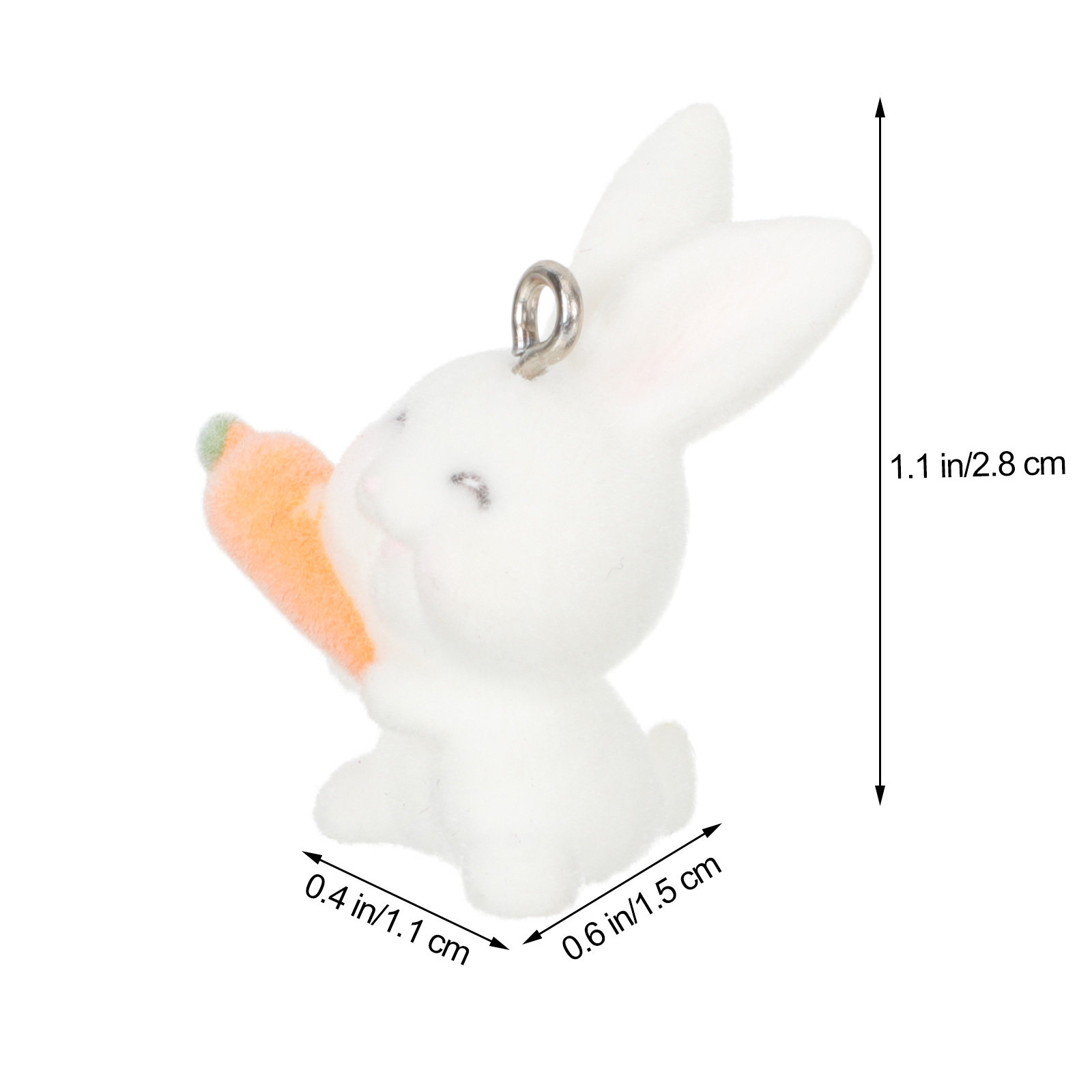 10Pcs Resin Rabbit Charm Penda - Resin Crafts Diy review and price