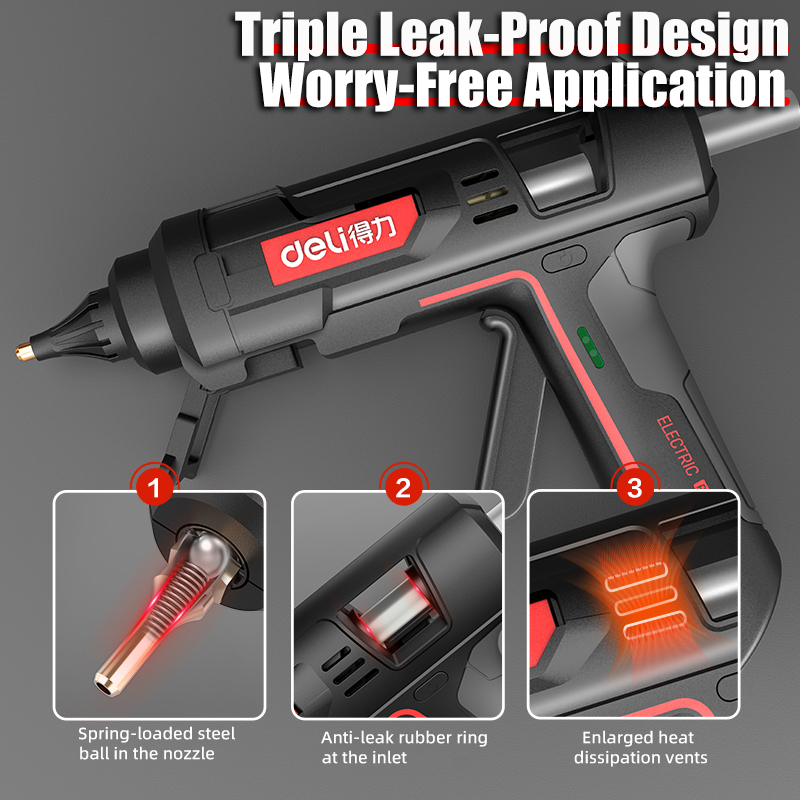 DELI 300W Hot Melt Glue Gun DI - Heat Gun Small review and price