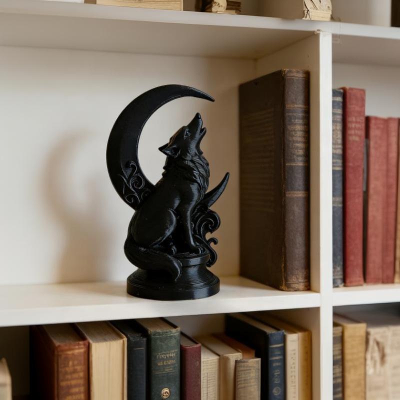 Moon Wolf Totem Ornament Indus - Resin Craft Workshop review and price