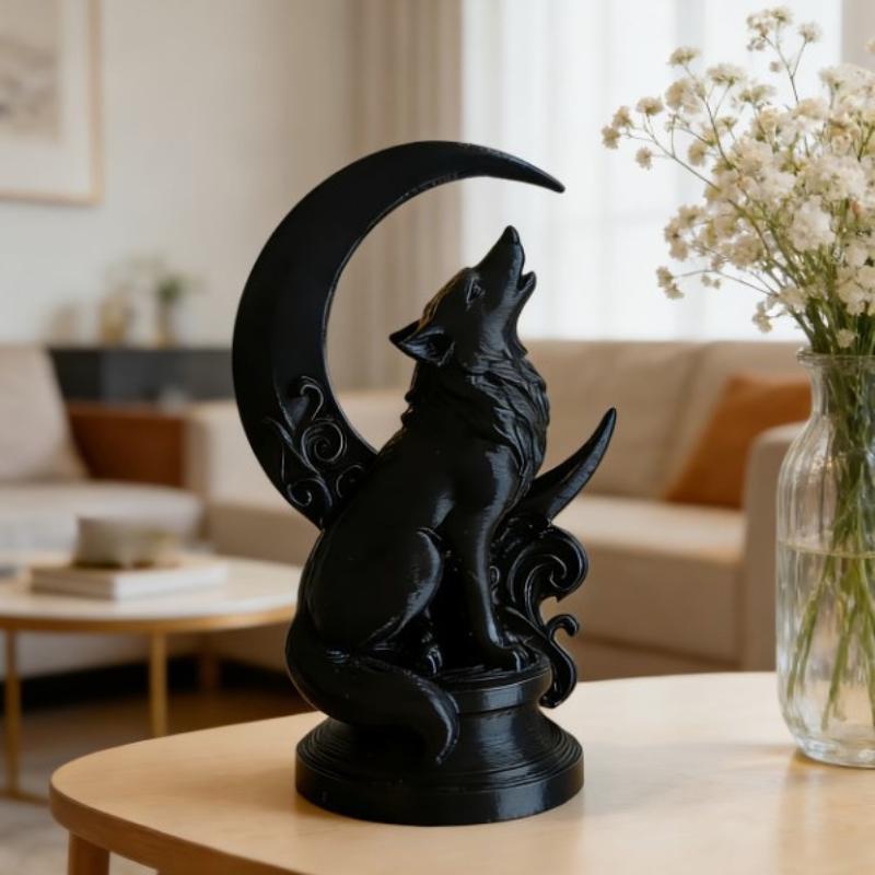 Moon Wolf Totem Ornament Indus - Resin Craft Workshop review and price
