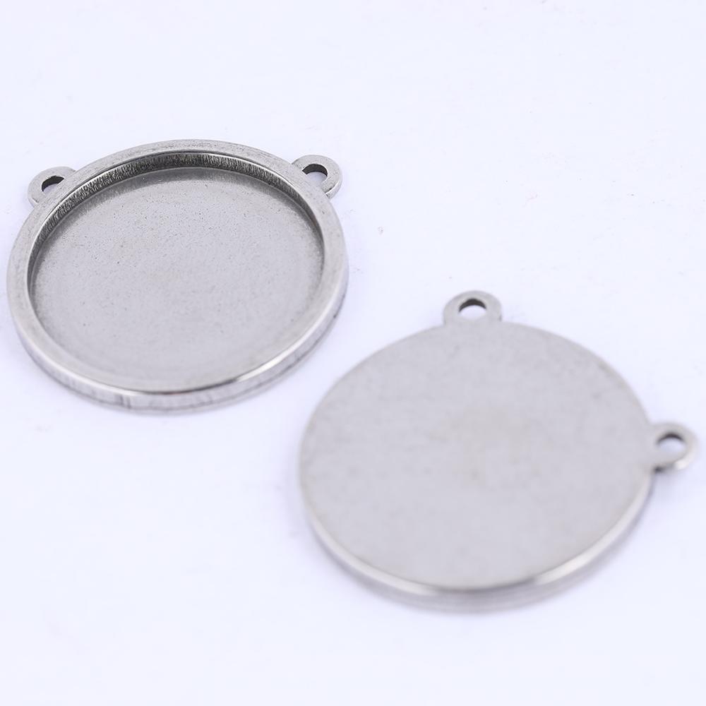 5pcs blank cabochon base 16mm  - Bezels Set Pendant review and price