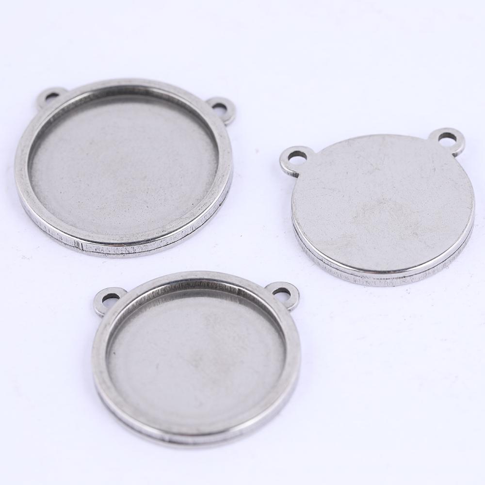 5pcs blank cabochon base 16mm  - Bezels Set Pendant review and price