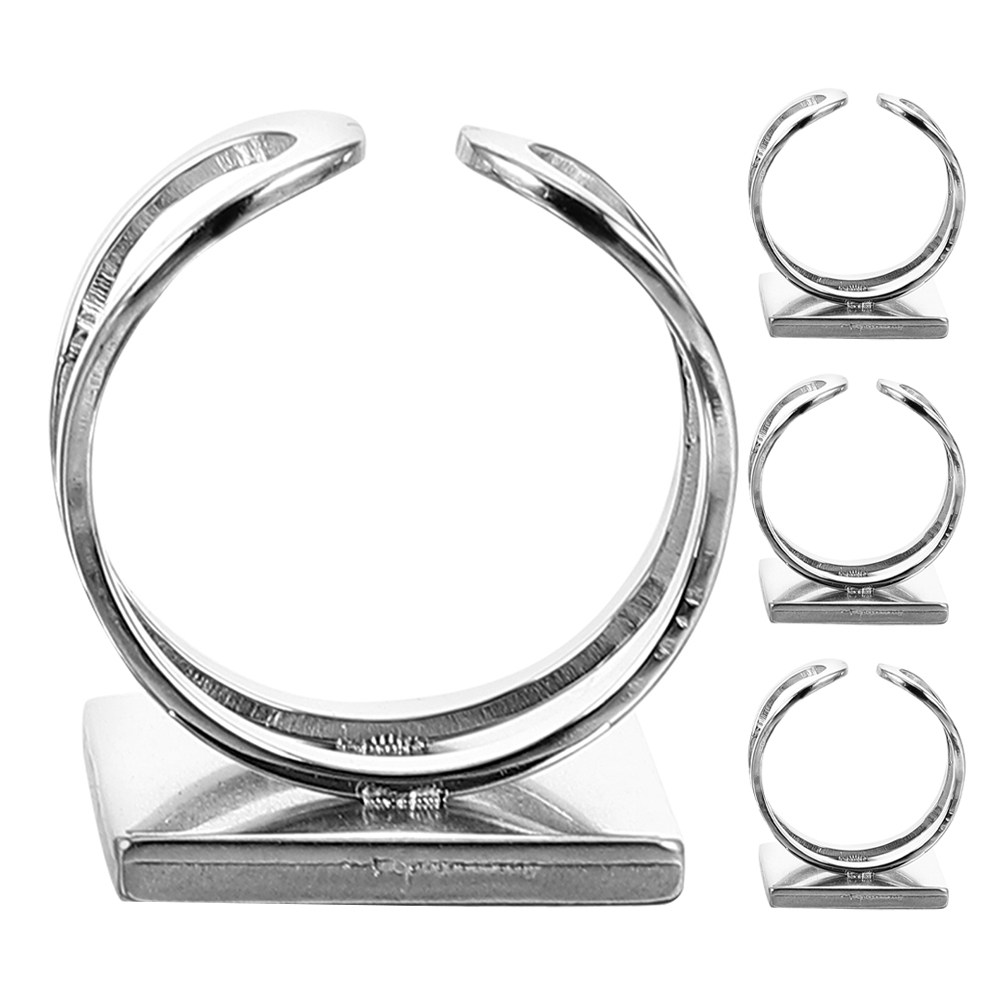 4Pcs Square Bezel Ring Base St - Resin Crafts Diy review and price