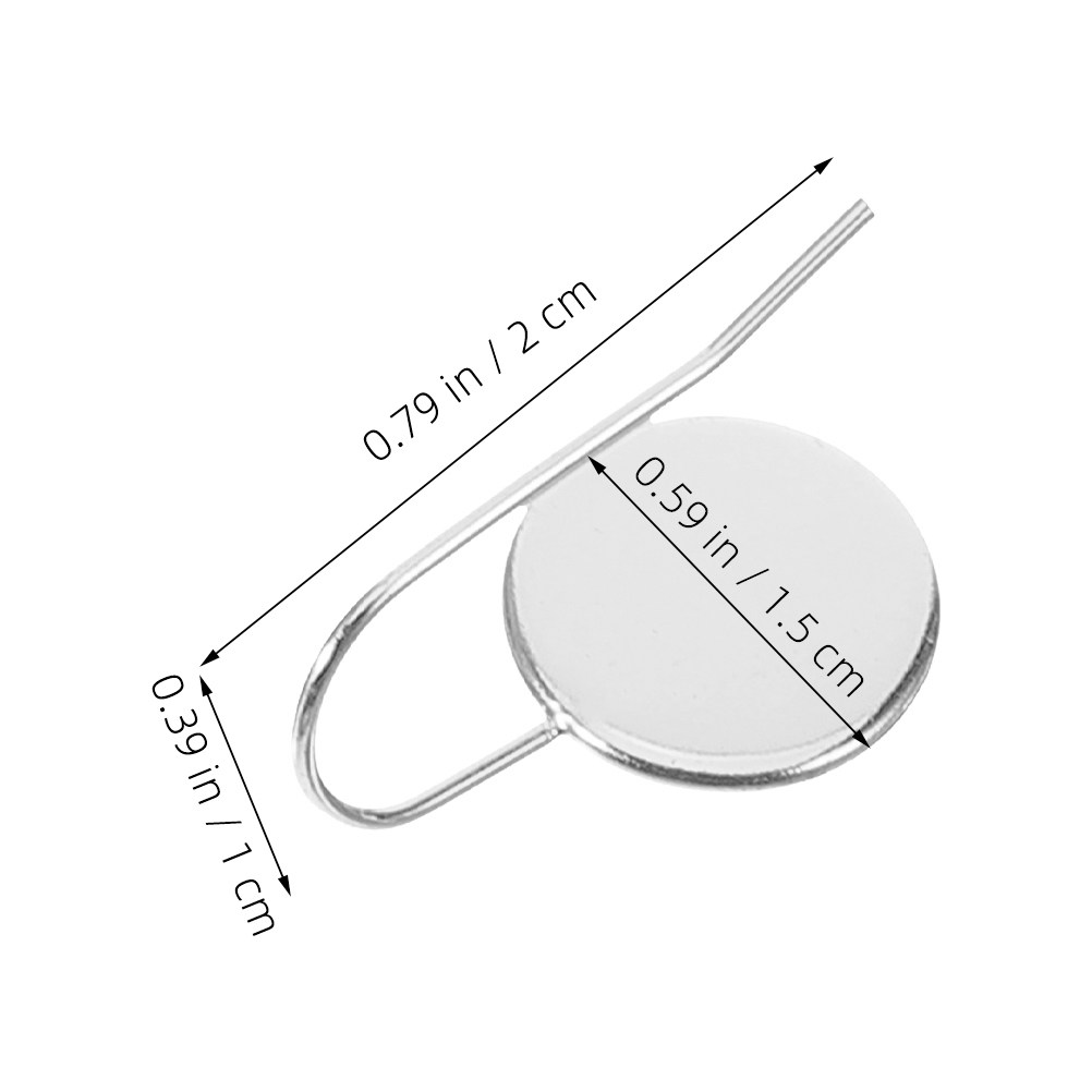 20Pcs Polished Stainless Steel - Bezels Set Pendant review and price