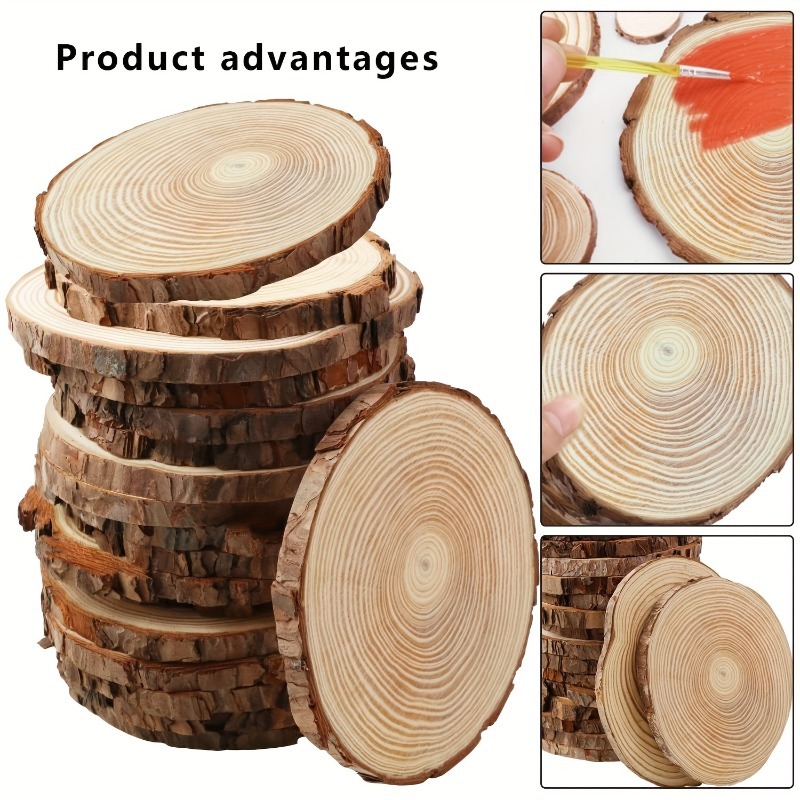 10/15/20pcs 11.94-13.97cm Unfi - Wood Ring Blank review and price